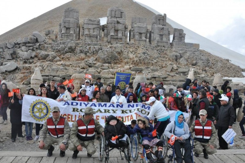 DİKKAT - ROTARY ENGELLİLERLE ZİRVEDE PROJESİ