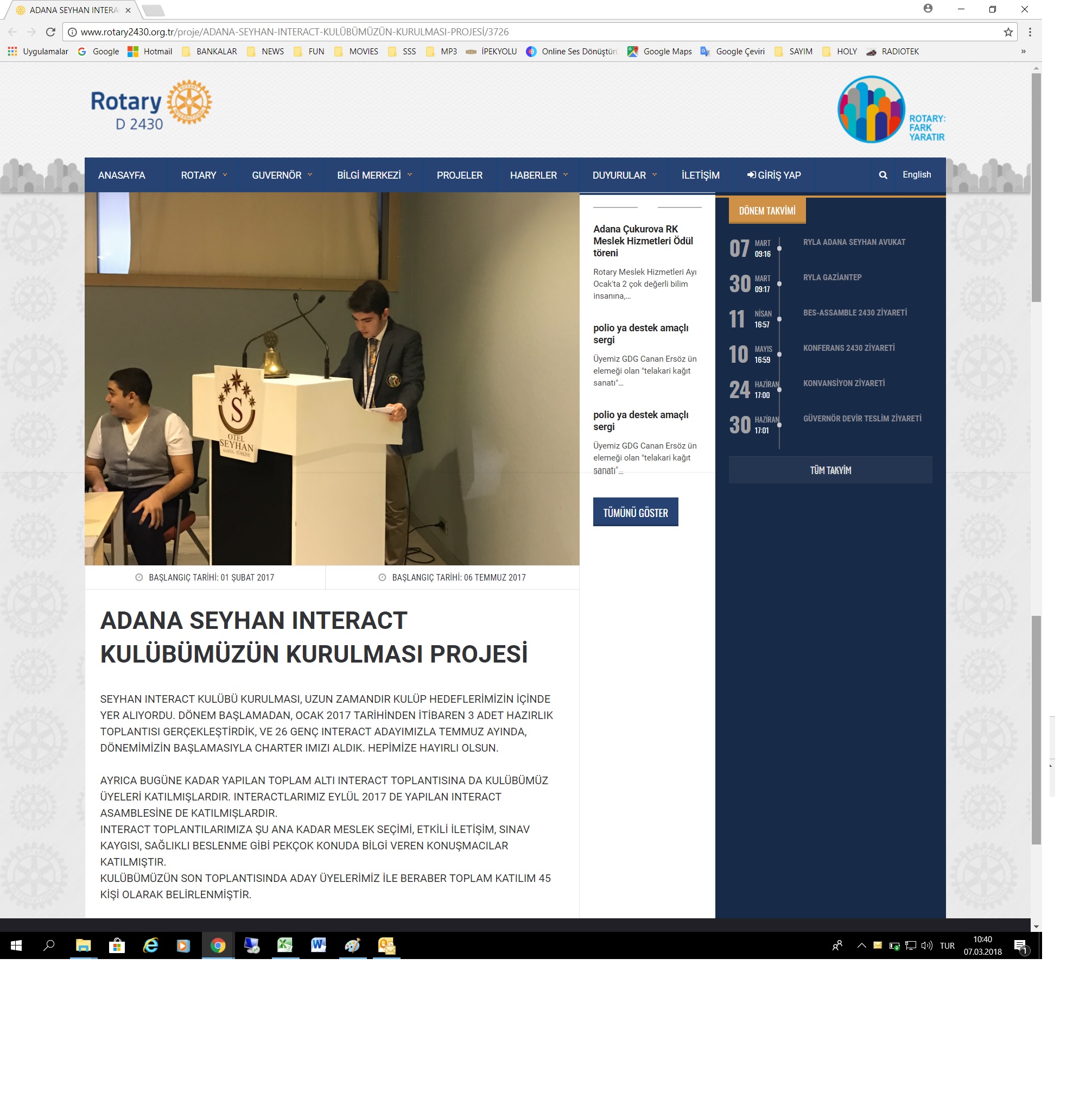 Mor Menekşeler Projesi Kapsamında İki Genç Piyanist Kız Kardeşe Sponsor Olduk-Adana Seyhan Rotary Kulübü