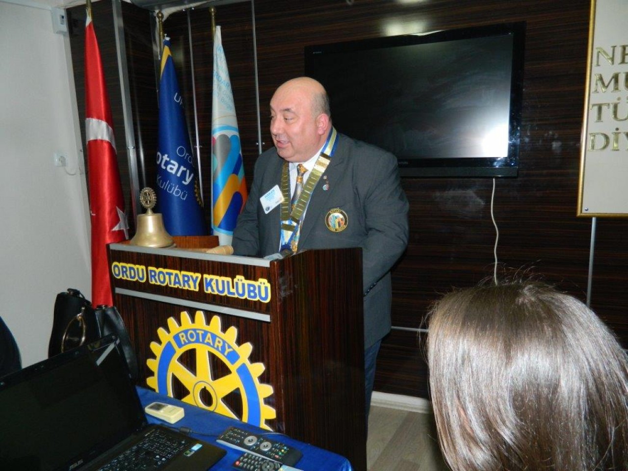 ORDU ROTARY KULÜBÜNÜN KONUĞU KISA DÖNEM YAZ KAMPI ÖĞRENCİSİ SN.ECEM ÖZEL OLDU.