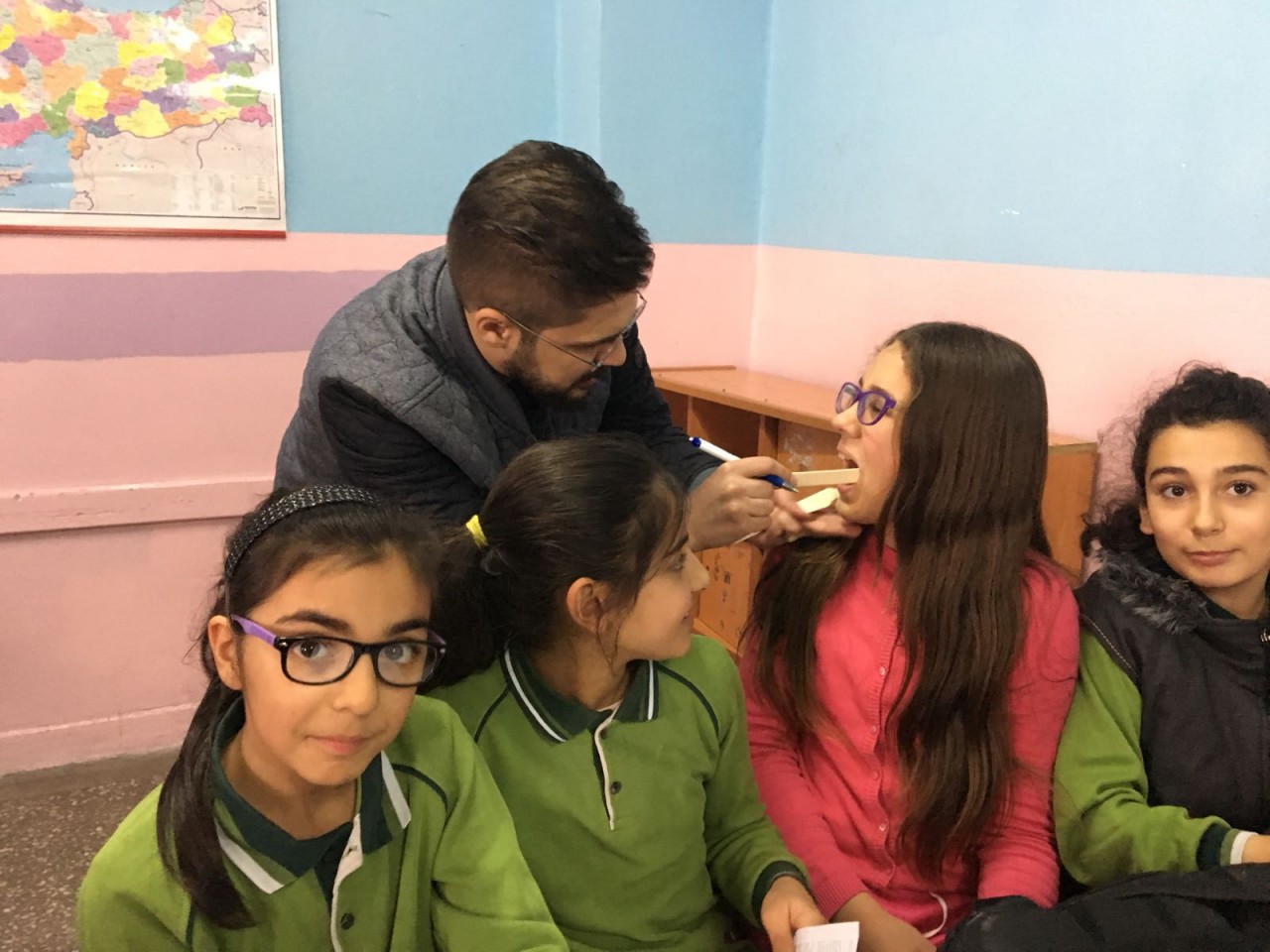 M.ARSLANTEPE ROTARY KULÜBÜ GELENEKSEL DİŞ-AĞIZ VE KULAK TARAMASI