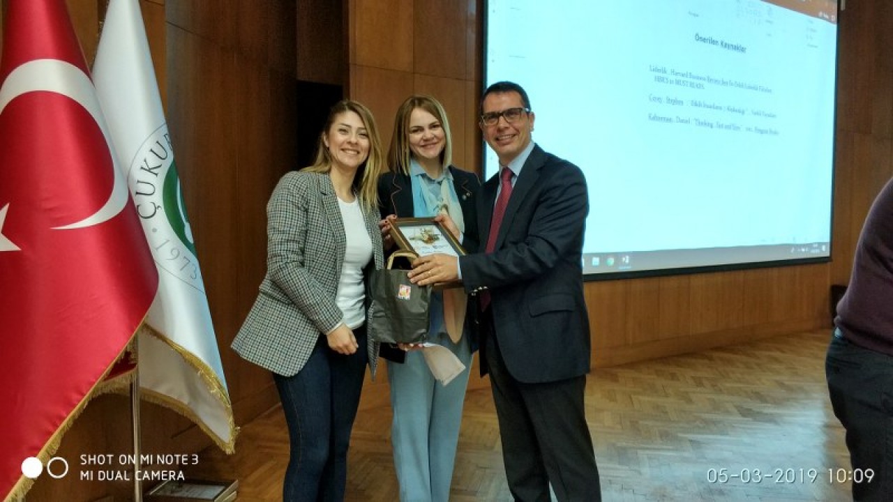 Güney Rotary ''Liderler Kampüste'' Liderlik ve Motivasyon Eğitimi Çukurova Üniversitesinde Gerçekleştirildi