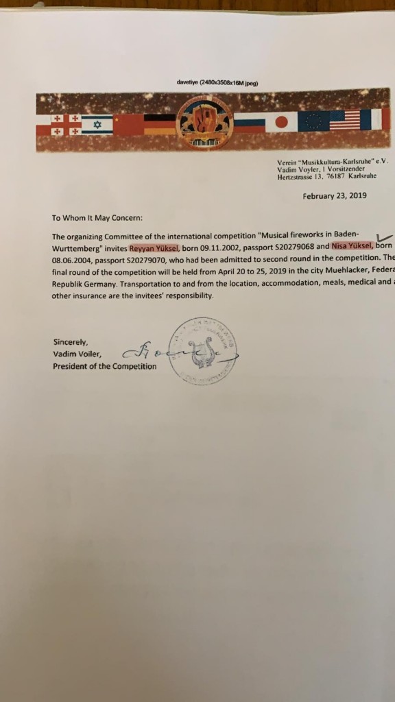 Mor Menekşeler Projesi Kapsamında İki Genç Piyanist Kız Kardeşe Sponsor Olduk-Adana Seyhan Rotary Kulübü