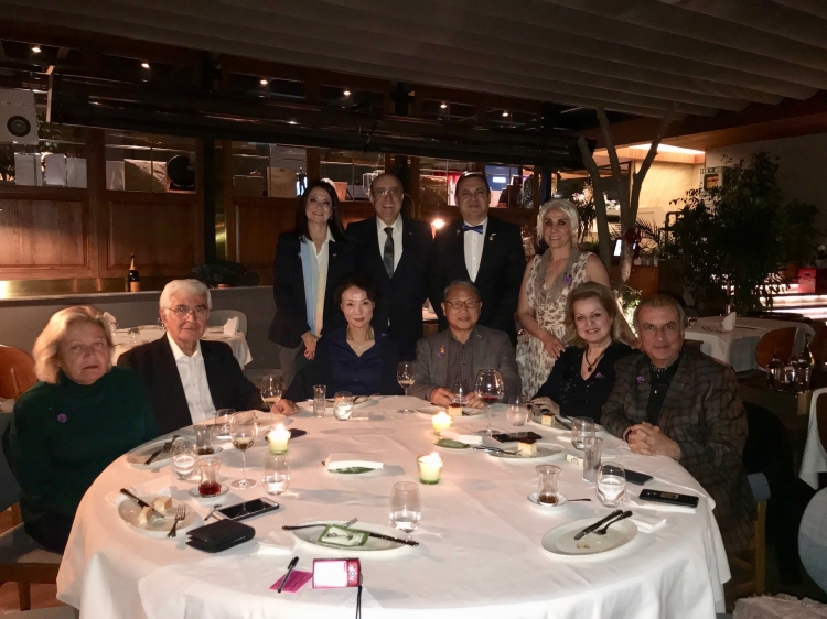 Rtn. SANGKOO YUN VE EUNSUN'UN ANKARA ZİYARETİ