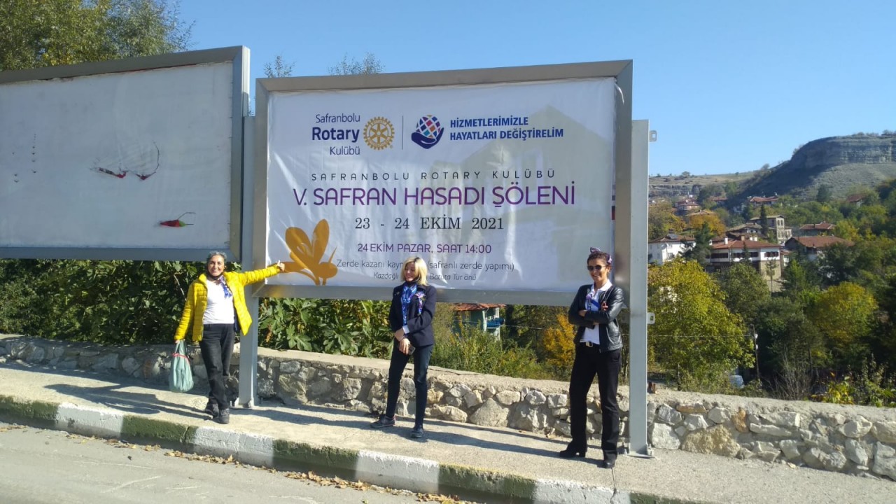 Safranbolu Rotary Kulübü V. Geleneksel Safran Hasadı Şöleni